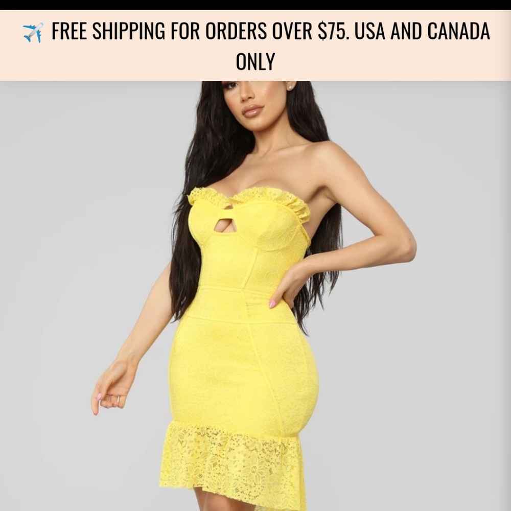 Nwt fashion nova lace dress